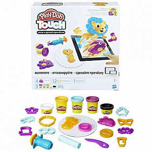 Игровой набор Play-Doh Лепи и делай прически (B9018)