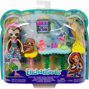 Игровой набор Enchantimals со зверюшкой Салон красоты FCC62 GFN54