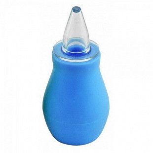 Аспиратор для носа Canpol babies С пластиковым наконечником 2/118 Blue