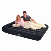 Надувной матрас Intex Pillow Rest Classic с подголовником и со встроенным насосом 66781