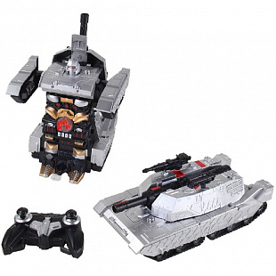 Радиоуправляемый трансформер MZ Танк 2327PF white