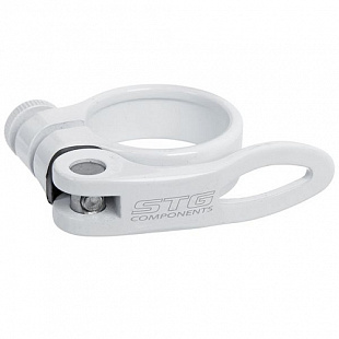 Хомут подседельный STG KC-88 31,8мм white Х74042-5
