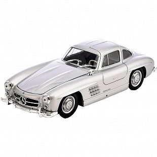 Коллекционная машина Bburago 1:24 Mercedes-Benz 300SL (18-22023) gray