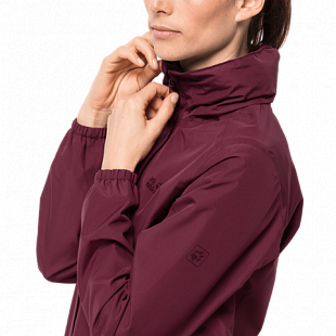 Куртка женская Jack Wolfskin Stormy Point Jacket W fall red