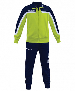 Спортивный костюм Givova Oceania Fluo Tt010 yellow/blue
