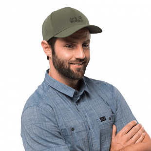 Ветрозащитная кепка мужская Jack Wolfskin Summer Storm Cap woodland green 1907751-5052