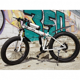 Электровелосипед складной Electro Hybrid white/black
