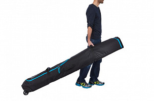 Чехол для 2-х пар горных лыж на колесиках Thule RoundTrip Ski Roller 175cm black (225122)