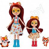 Кукла Enchantimals Сестрички с питомцами Фелисити и Феана Лис (HCF79 HCF81)