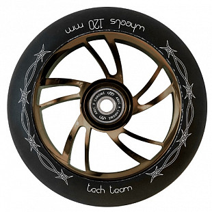 Колесо Tech Team Big Brock 120 мм brown