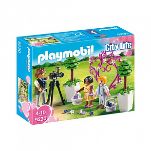 Конструктор Playmobil Фотограф и дети с цветами 9230