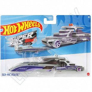 Грузовик Hot Wheels Super Rigs Sea-Nic Route (BDW51 HDT09)