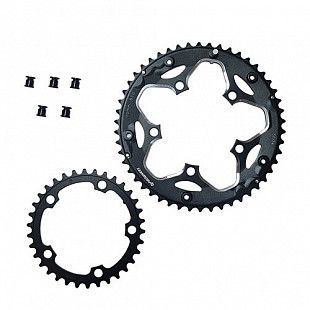 Звезды 50/34T Prowheel BCD130 на пятилапку, сталь