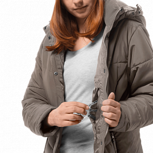 Пальто женское Jack Wolfskin Svalbard Coat Women clay