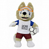 Мягкая игрушка 1Toy FIFA-2018 Волк "Забивака" T10819 18 см