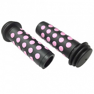 Ручки руля Author AGR Junior R20 102 мм 8-33455021 Black/Pink