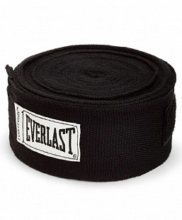 Бинт боксерский Everlast 4464BK 3,5 м Black