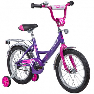 Велосипед Novatrack Vector 16" (2019) Lilac/Pink 163VECTOR.LC9