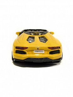 Машинка Bburago 1:43 Lamborghini Aventador LP700-4 Roadster (18-30000/18-30249) yellow