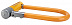 Замок-скоба Kryptonite U-locks Kryptolok Mini-7 FlexFrame-U bracket orange 720018000000