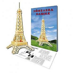 Сборная модель Эйфелева башня Рыжий Кот МД-6977