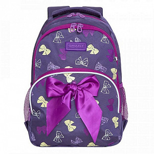Рюкзак школьный GRIZZLY RG-160-3 /3 purple