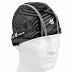 Шапочка для бассейна (плавания) взрослая Mad Wave PU Coated Stripes black Шапочка для бассейна (плавания) взрослая Mad Wave PU Coated Stripes black