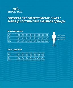 Купальник для плавания 25Degrees Maldives Tropic 25D21-005-A полиамид антихлор 
