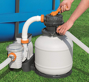Песочный фильтр-насос BestWay 4000 л/ч, 1000gal 58495