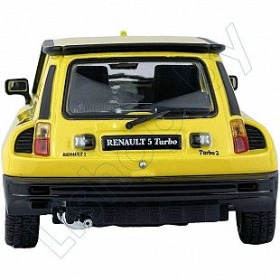 Машинка Bburago Renault 5 Turbo (18-21088) yellow