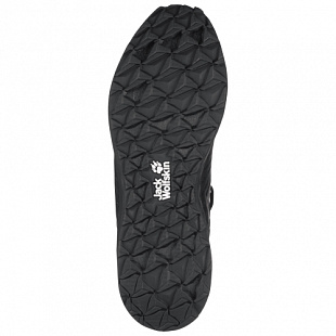 Кроссовки мужские Jack Wolfskin Coogee Knit Low M black