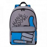 Городской рюкзак GRIZZLY RQ-007-6 /1 grey/light blue/black