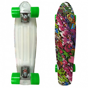 Penny board (пенни борд) Display Love/green
