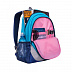 Рюкзак школьный GRIZZLY RD-953-1 /1 light blue/blue