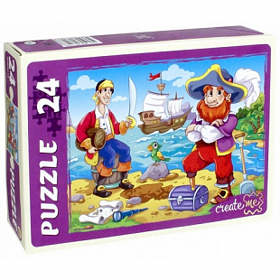 Макси-пазлы Рыжий Кот Пираты ПУ24-7293