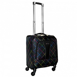 Чемодан Rion А433 black/blue/green
