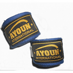 Бинт боксерский Ayoun 4,0 1040 blue
