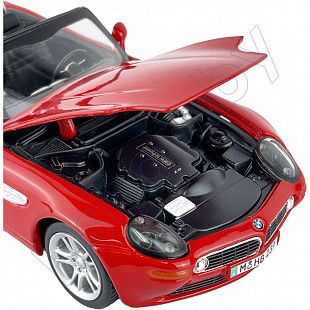 Масштабная модель автомобиля Maisto 1:24 BMW Z8 (31996) red