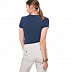 Футболка женская Jack Wolfskin Crosstrail Graphic T W dark indigo
