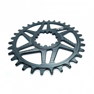 Звезда передняя Neutrino NW Sram BB30, 34T, black, NBB30BLK34