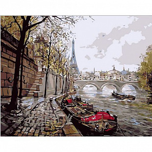 Картина по номерам Picasso Набережная Сены PP4050124