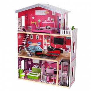 Кукольный домик Eco Toys Delia Malibu с лифтом