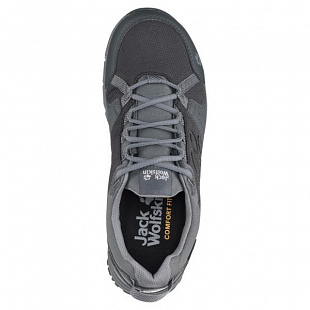 Полуботинки женские Jack Wolfskin Activate Texapore Low W grey