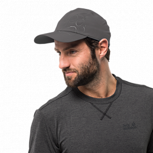 Кепка женская Jack Wolfskin Activate Fold-Away Cap tarmac grey