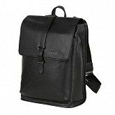 Кожаный рюкзак Polar 9201 black