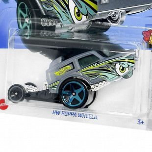Машинка Hot Wheels Базовой коллекции HW Poppa Wheelie 186/250 (5785 HKK06) mainline 2023