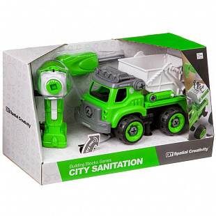 Конструктор-машина на р/у City Sanitation LM8042-YZ-1