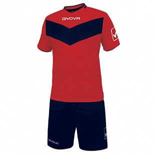 Футбольная форма Givova Vittoria Mc Kitt04 red/blue