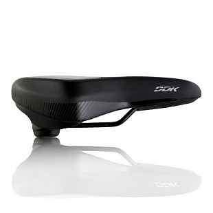 Велоседло DDK D053MF black/grey/blue