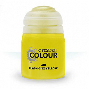 Краска для миниатюр Games Workshop Warhammer AIR: Flash Gitz Yellow 24ML 28-20b